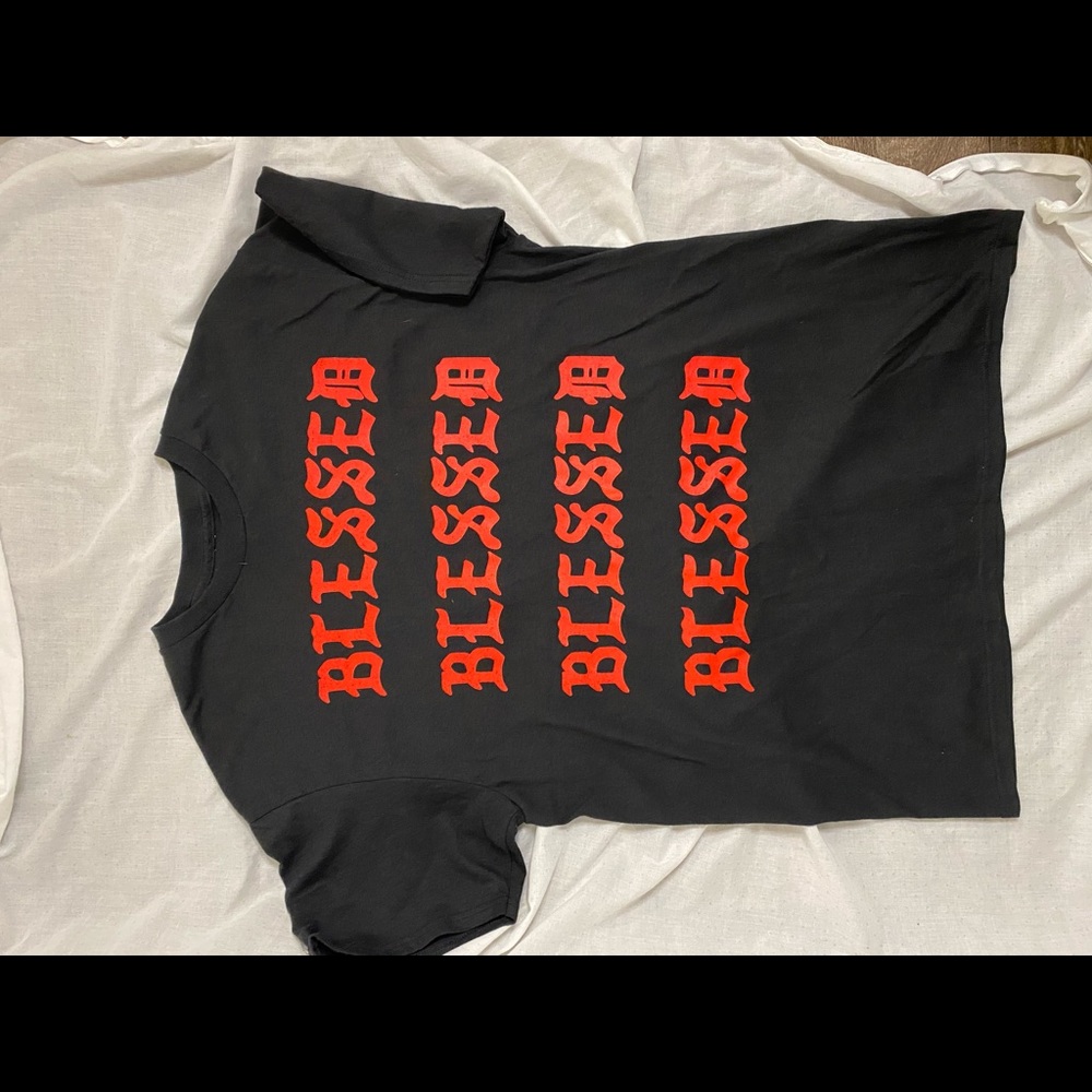 Blessed red n black t (large)
